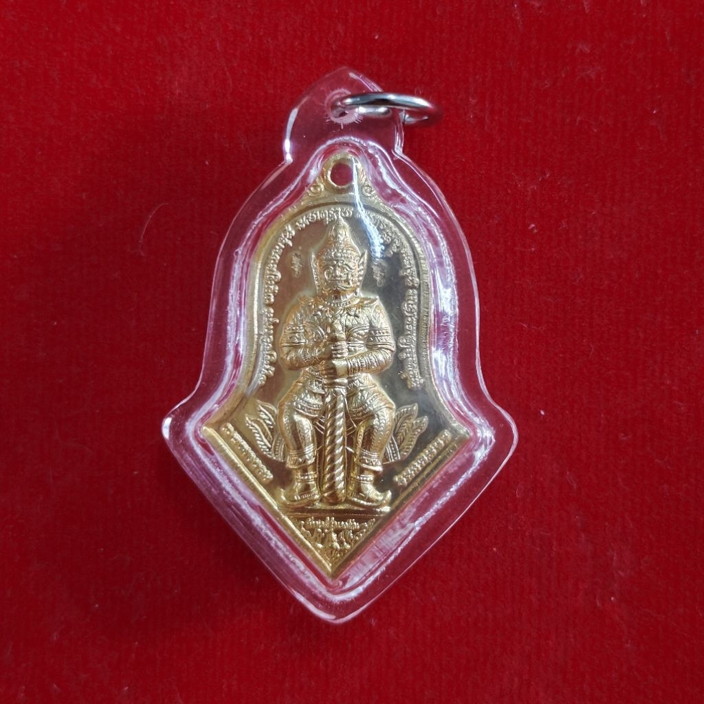 ท้าวเวสสุวรรณ วัดจุฬามณี จำปีรุ่นแรก ปี 45 พร้อมเลี่ยมกรอบกันน้ำ100%