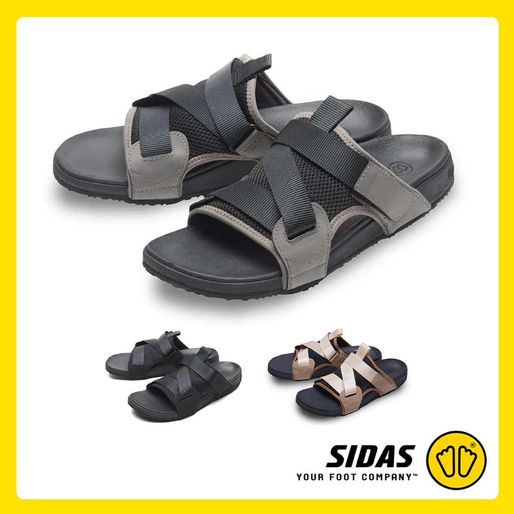 SIDAS 3D Recovery Sandals รองเท้าแตะฟื้นฟู ซัพพอร์ตอุ้งเท้า ผ้าตาข่ายระบายอากาศและความชื้น รุ่น KITE