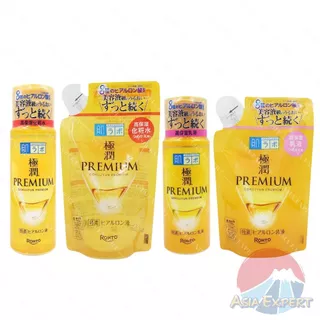 HADA LABO Premium Lotion 170mL / Milk 140mL น้ำตบบำรุงผิวหน้า สูตรเติมความชุ่มชื่น