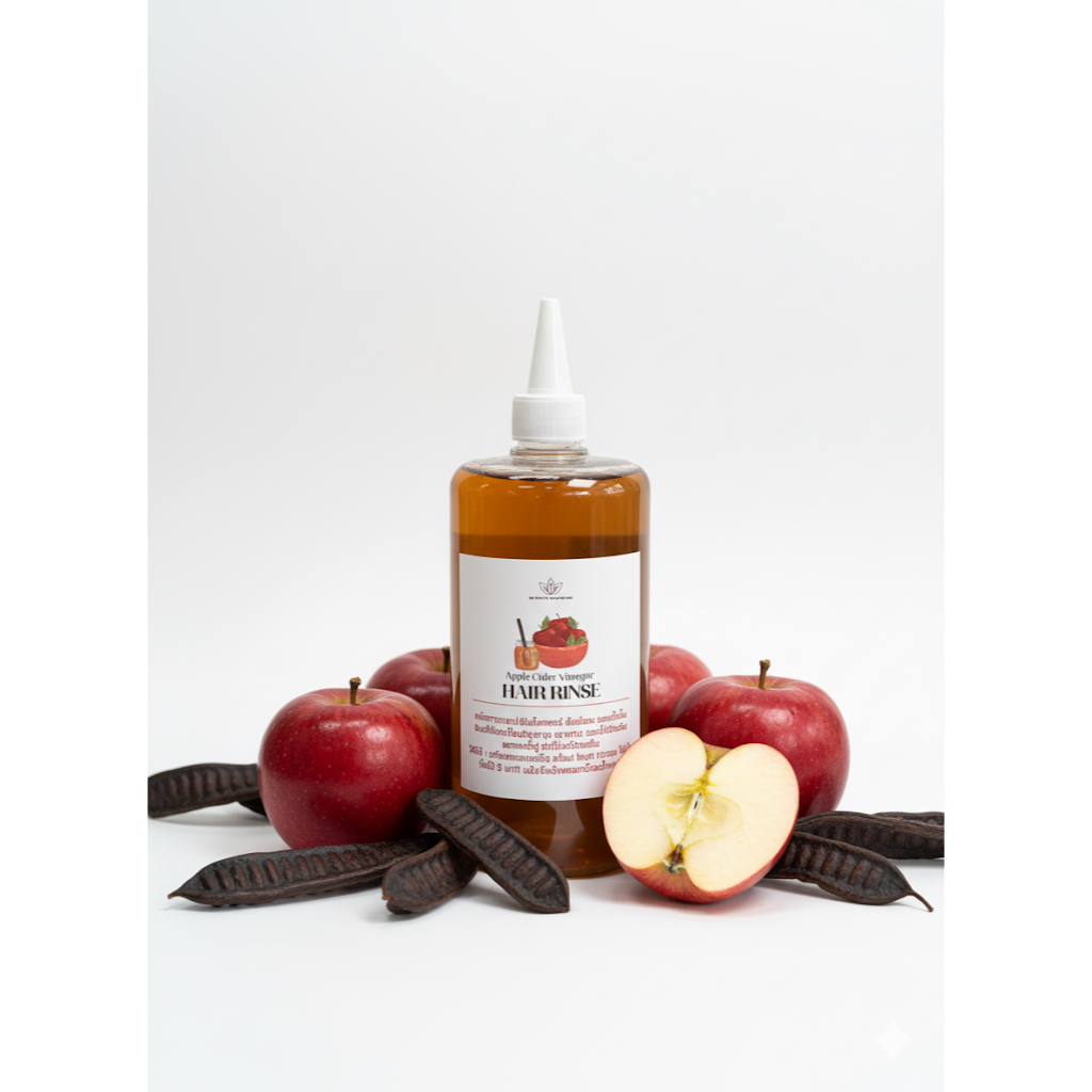 น้ำล้างผมแอปเปิลไซเดอร์&ส้มป่อย ACV Hair Rinse
