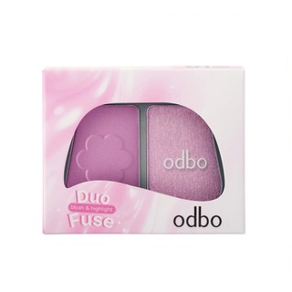 Odbo Duo Fuse Blush & Highlight โอดีบีโอ ดูโอ ฟิวส์ บลัช แอนด์ ไฮไลท์ # OD1333