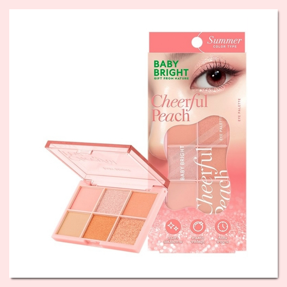 อายพาเลท 6 เฉดสี BABY BRIGHT EYE PALETTE