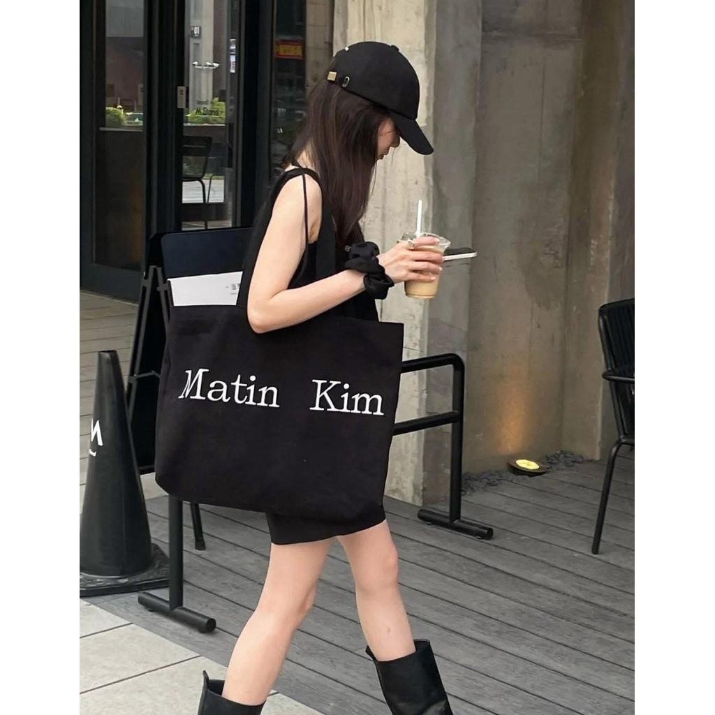 พร้อมส่ง Matin kim Logo Eco Bag
