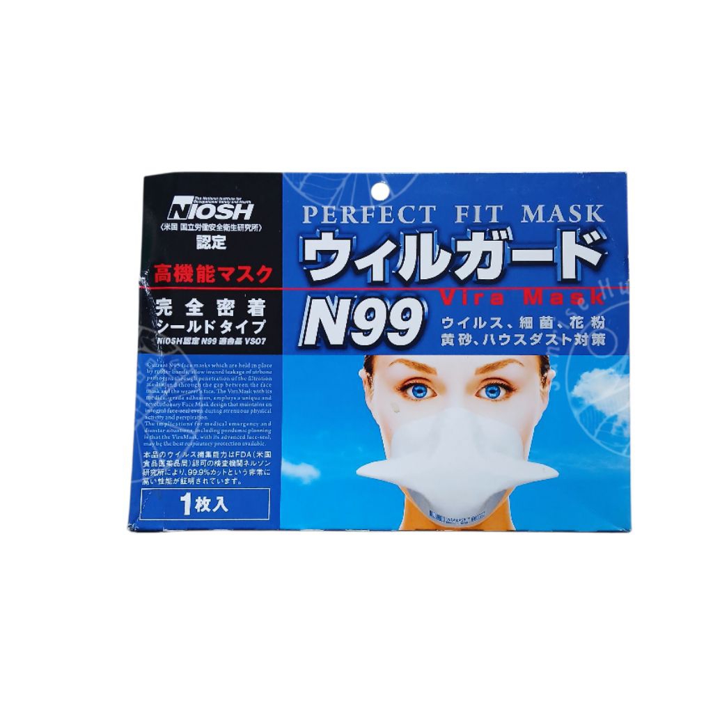 หน้ากาก N99 ไม่มีสายคล้องหู