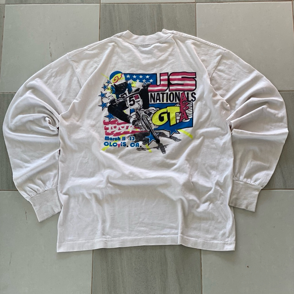 เสื้อยืดมือสองแขนยาว ( GT Bike )