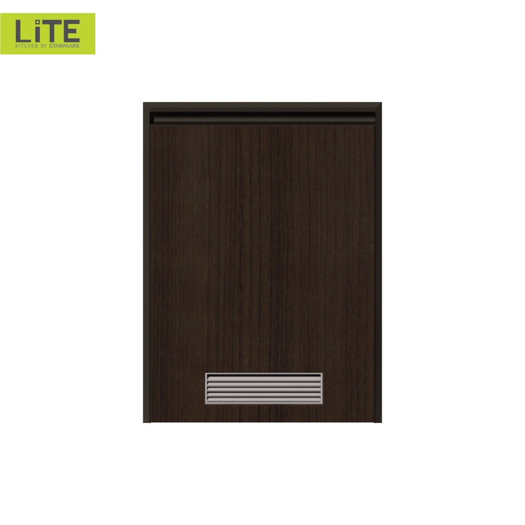 STARMARKหน้าบานถังแก๊ส รุ่น MAXII W55.5x D8.4x H74.1CM.  สี RICH WALNUT