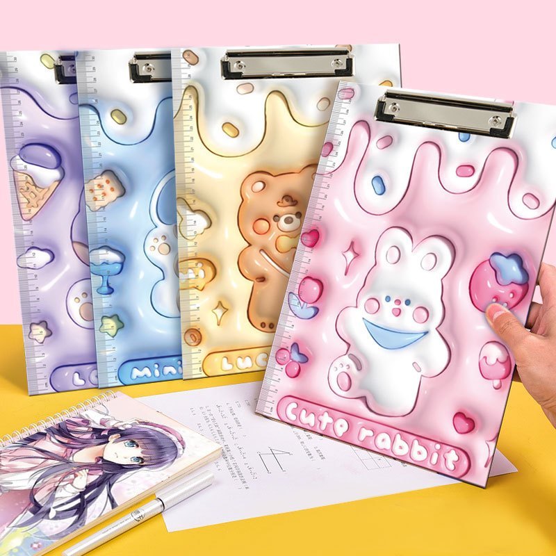 808 กระดานลายการ์ตูน ขนาด A4 สินค้าพร้อมส่งในไทย