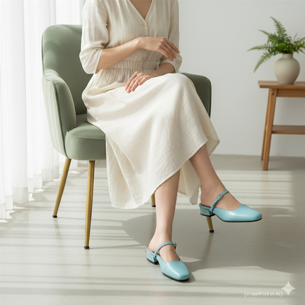 Fourth August รองเท้าหนังแท้ รุ่น BELINDA