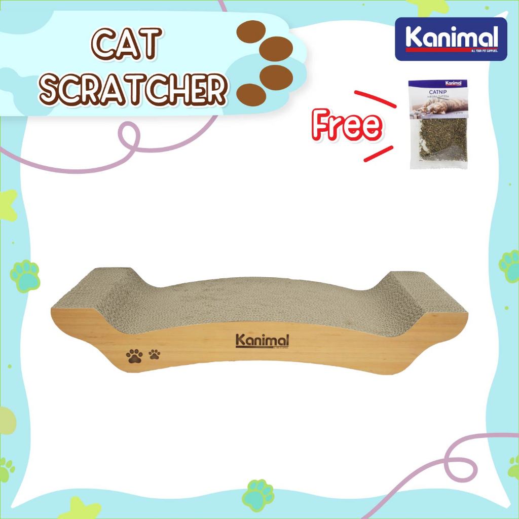 [CS-1050] Kanimal Cat Toy ของเล่นลับเล็บ รุ่น Great Bench สำหรับแมวทุกวัย Size L