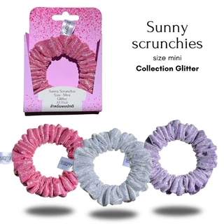 ยางรัดผม sunny scrunchies (Mini) collection glitter