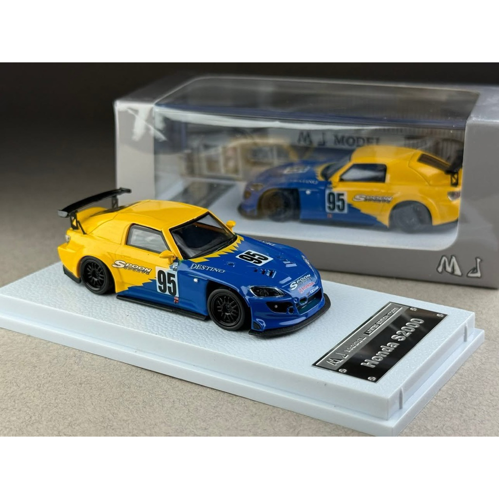 🔹Honda S2000 Spoon Scale 1:64 ยี่ห้อ MJ Model