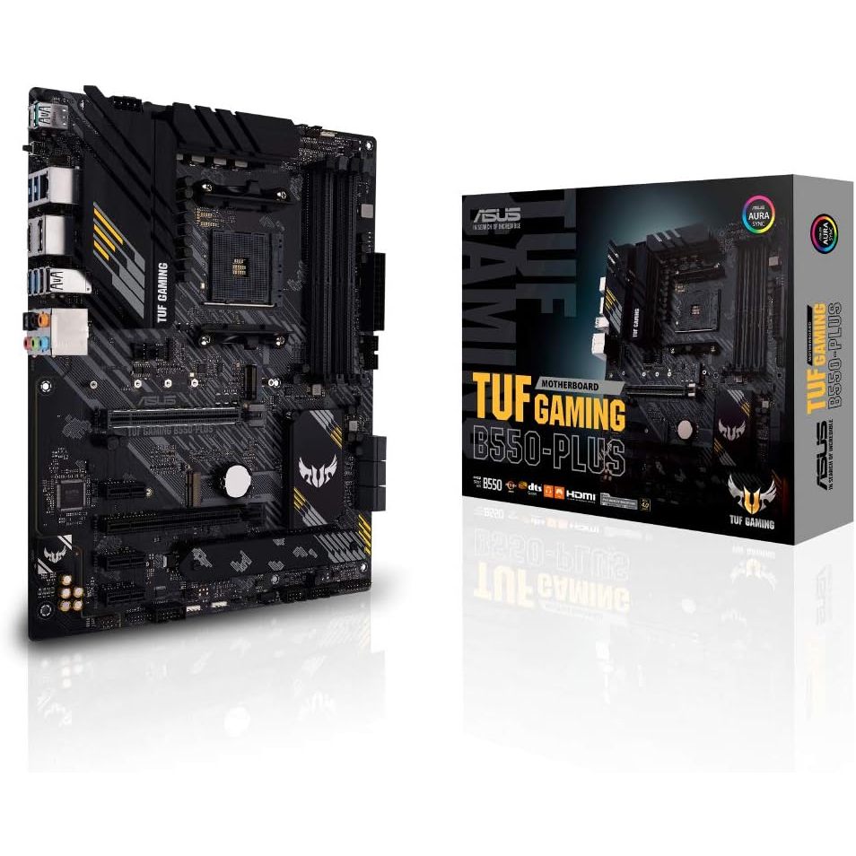 จัดส่งตรงถึงญี่ปุ่น เมนบอร์ด ASUS TUF GAMING B550-PLUS พร้อมซ็อกเก็ต AMD B550 AM4