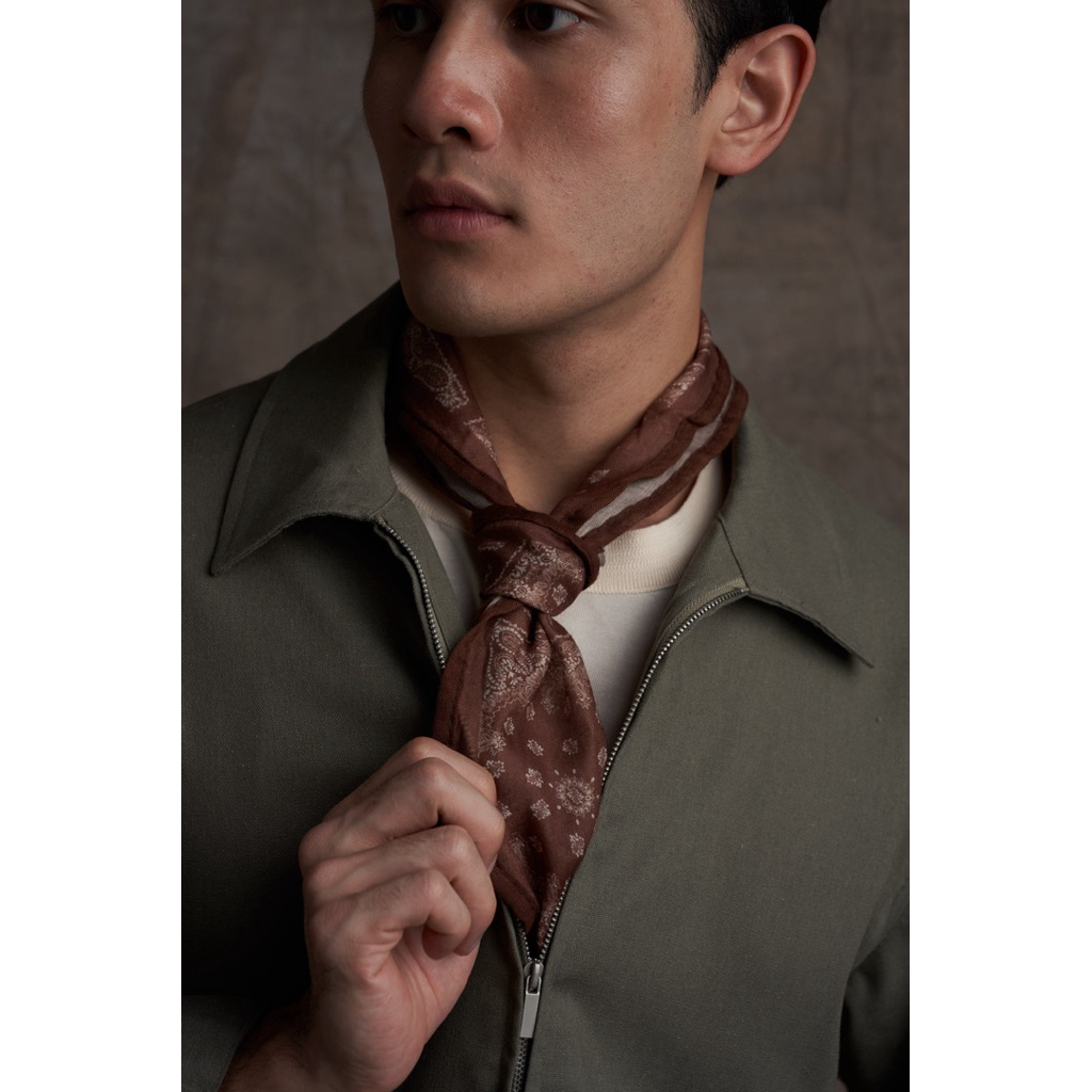 [Code20%ทัก] The Finery – The Classic Bandana ผ้าพันคอ Style Sartorial 3 สี | ผ้า Premium Poly-Cotton Blend