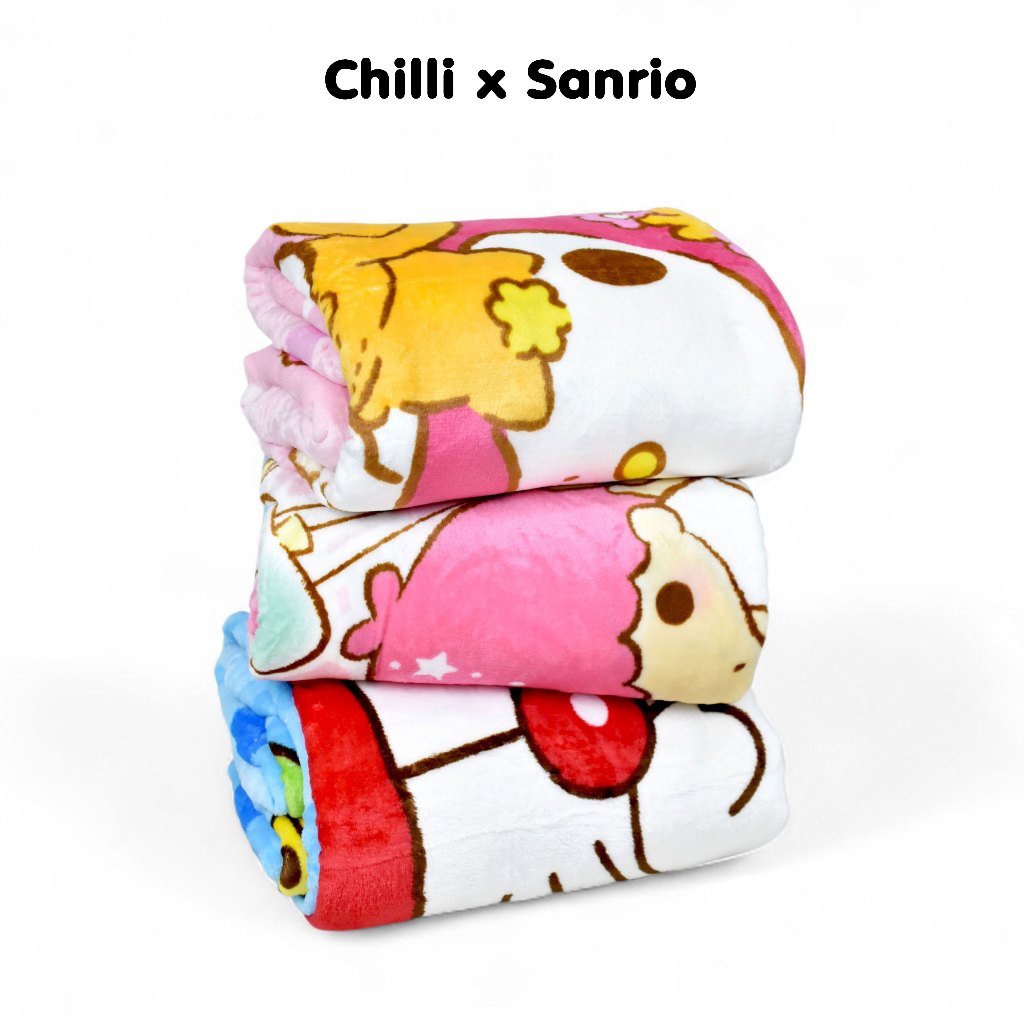 JHC ผ้าห่มขนมิ้งค์  "ลิขสิทธิ์แท้ 100%" นุ่มเฟร่อร์ ขนาด 150*200 cm.เหมาะเป็นของขวัญเด็กแรกเกิด/รับขวัญหลาน