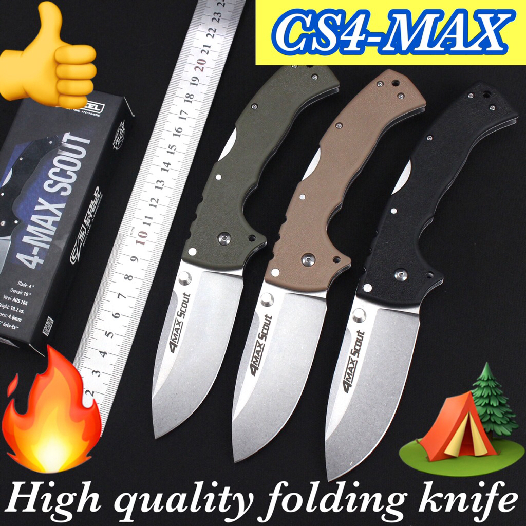 High quality folding knife CS4-MAX for collection and use camping 🏕️