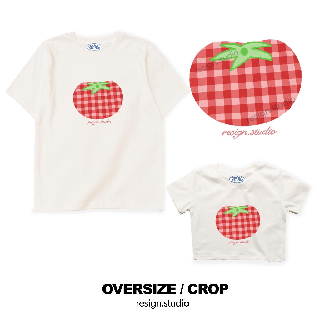 resign.studio - Oversize/Crop ลาย Scott Tomato
