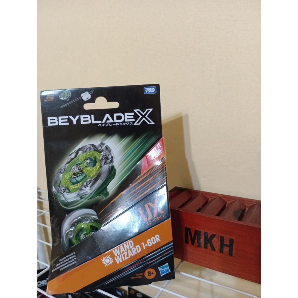 <มือหนึ่ง> พร้อมส่ง ของแท้ Beyblade x Hasbro Wand Wizard 1-60R wizard rod วิซาร์ด รอด