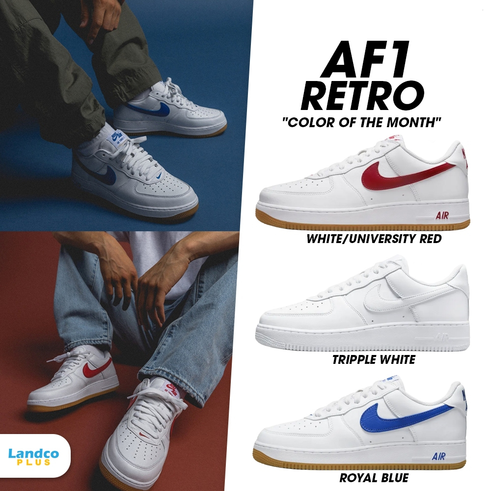 Nike Collection Air Force 1 Low Retro "Color of the Month" DJ3911-101 / DJ3911-102 (5400)