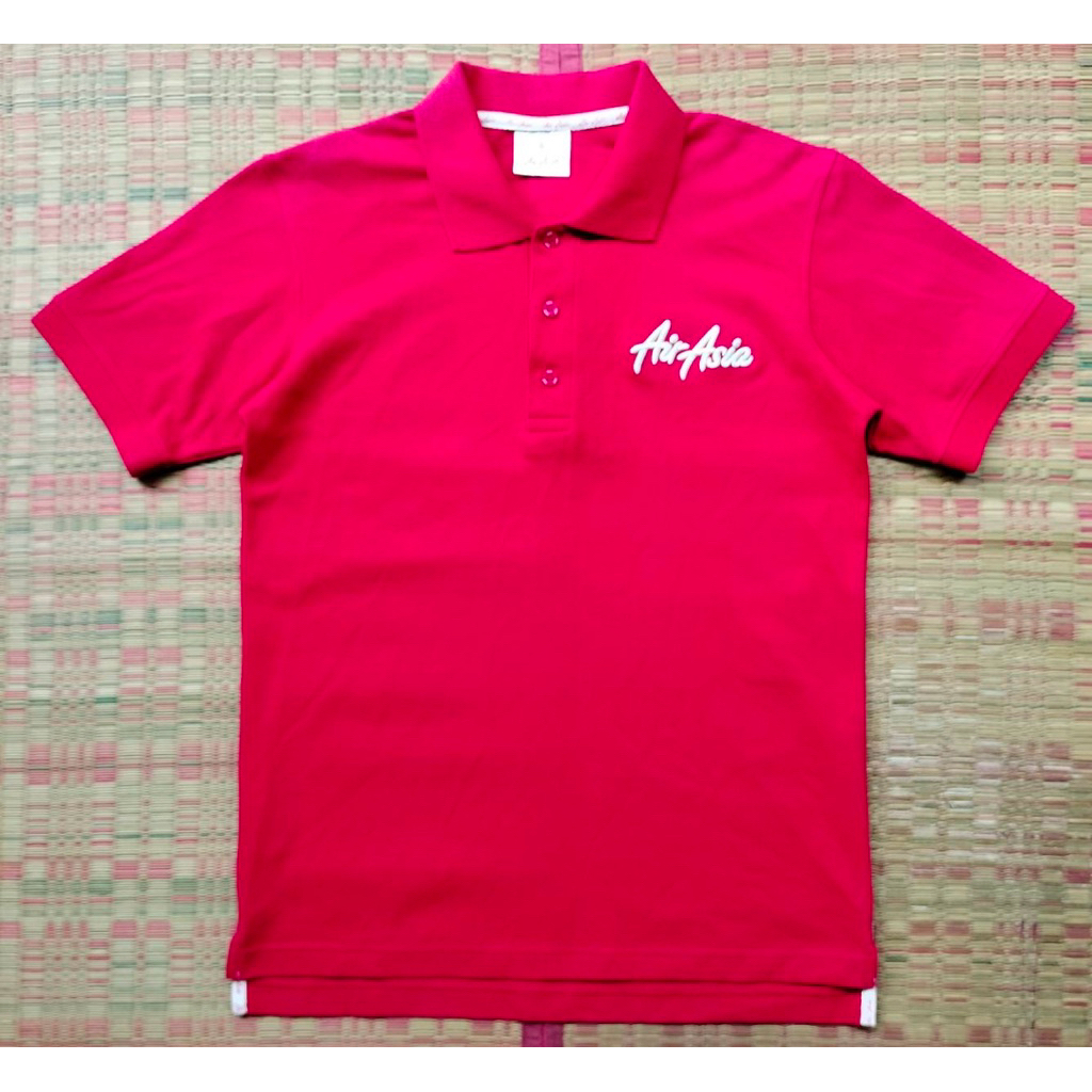 เสื้อโปโล AirAsia สีแดง