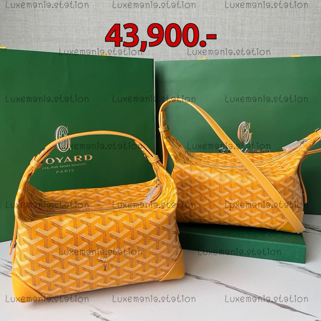 🇹🇭👜[พร้อมส่ง]: Goyard Bowling 25" Bag สายยาวแถมสายสั้น ‼️ก่อนกดสั่งรบกวนทักมาเช็คสต๊อคก่อนนะคะ‼️