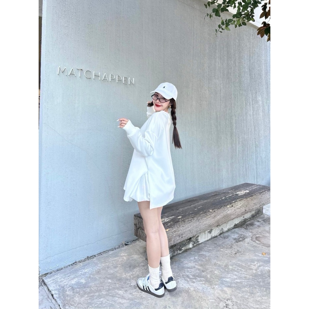 เสื้อแขนยาวผ่าข้างนาโน Siwa Shop #1201❣️