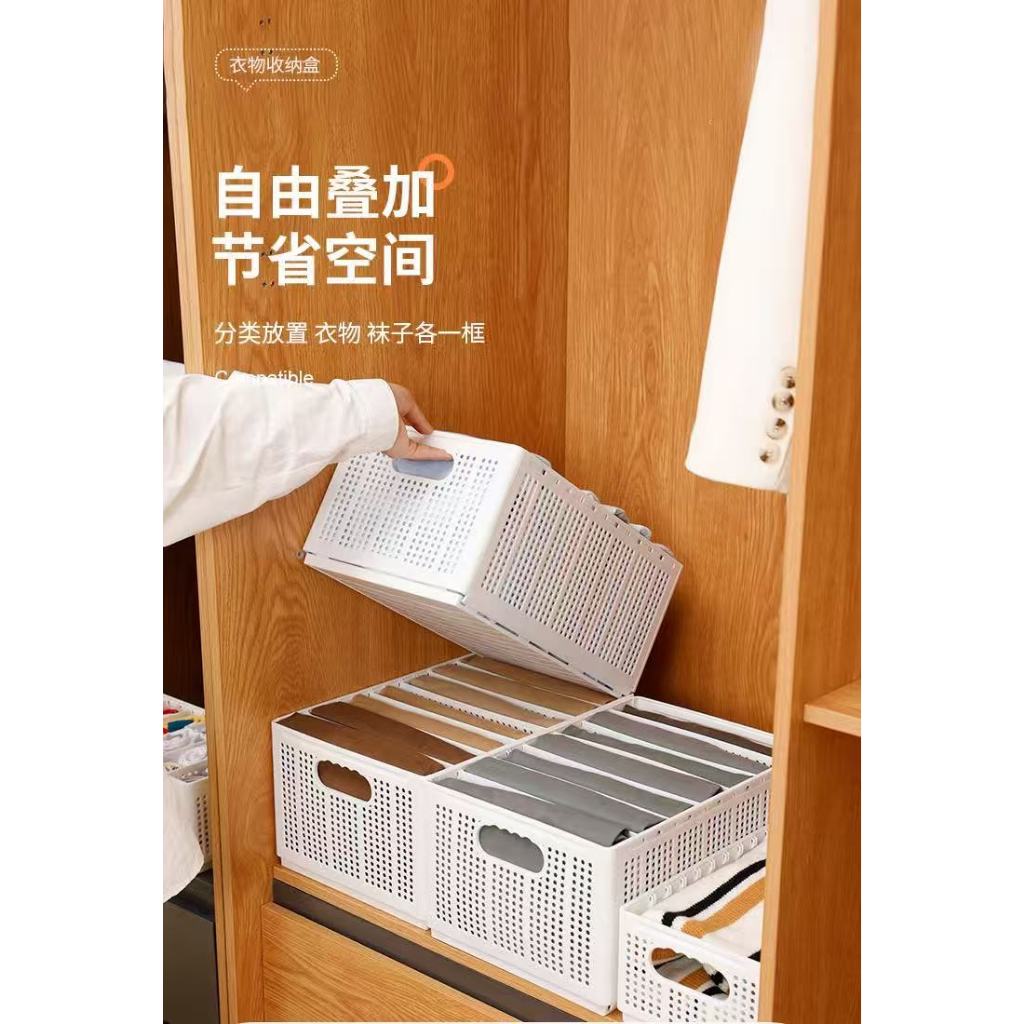 ลังพลาสติกอเนกประสงค์ ใส่เสื้อผ้า เอกสาร เครื่องดื่ม จัดเก็บง่าย 2137