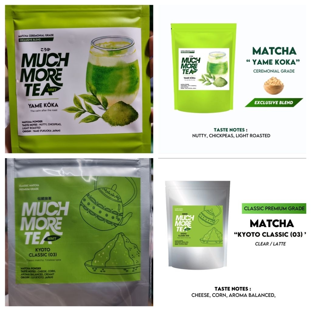 🔥ใช้โค้ดลด🔥พร้อมส่ง✅️(เก็บแช่ฟรีซ) MUCH MORE TEA | YAME KOKA/KYOTO CLASSIC(03) | CEREMONIAL MATCHA ม