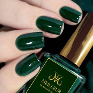 Meilleur 145 เขียวมรกต ยาทาเล็บฮาลาลสูตรน้ำซึมใส่ละหมาดได้