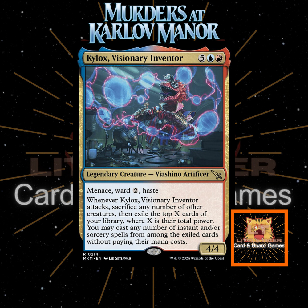 [MTG] [MKM] [R] Kylox, Visionary Inventor