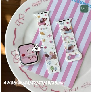 new สาย smart watch 40/44/45/41/46มม สายนาฬิกา for watch11 10 9 8 ultra 7 6 5 4 เเบบเเม่เหล็ก สําหรับแอปเปิ้ลวอช a-star