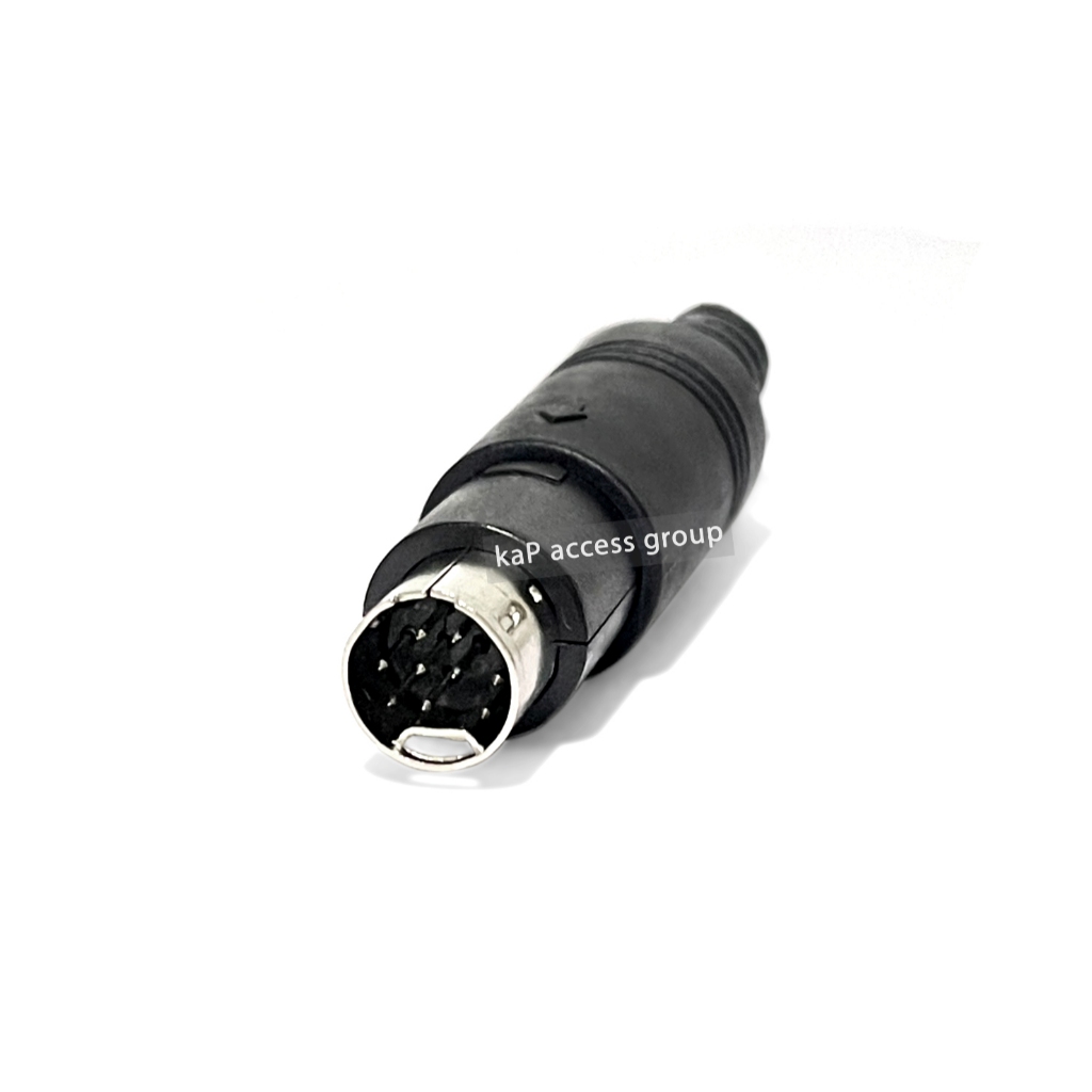 Mini Din 9 pin Male 9พิน Connector Jack 9pin 1pcs