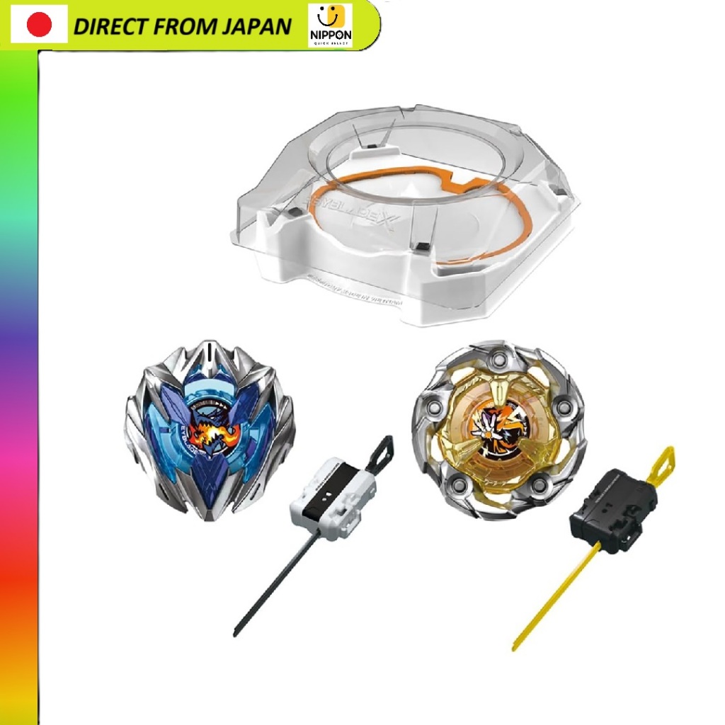 【ของญี่ปุ่น】 BEYBLADE X เบย์เบลด X UX-04 ชุดเข้าร่วมการต่อสู้ U จัดส่งฟรี