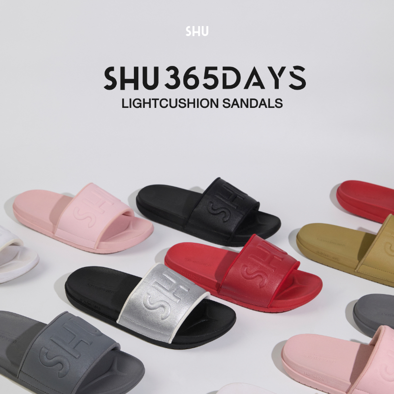 SHU 365 DAYS ORIGINAL LIGHTCUSHION SANDALS l รวมสี