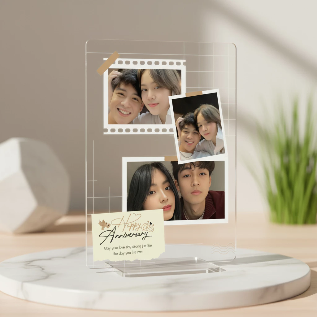 Wanpises สแตนดี้ใส่รูป 3 ช่อง สำหรับเพื่อน แฟน ครอบครัว thumbnail 6