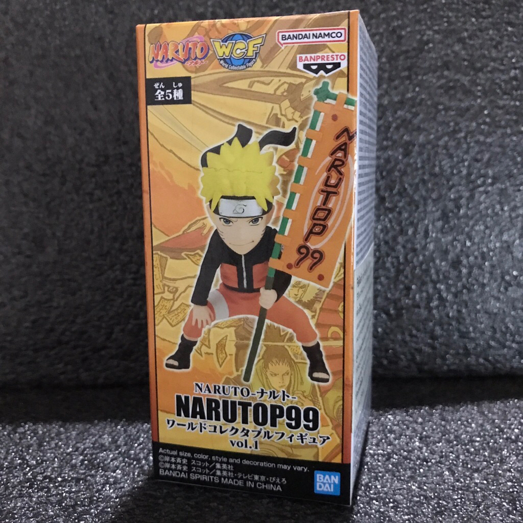 [มือ1/ส่งด่วน Lot.DT] WCF Narutop99 Vol.1 ฟิกเกอร์นารูโตะ WCF Uzumaki  Naruto v. 1 ลิขสิทธิ์ Bandai 