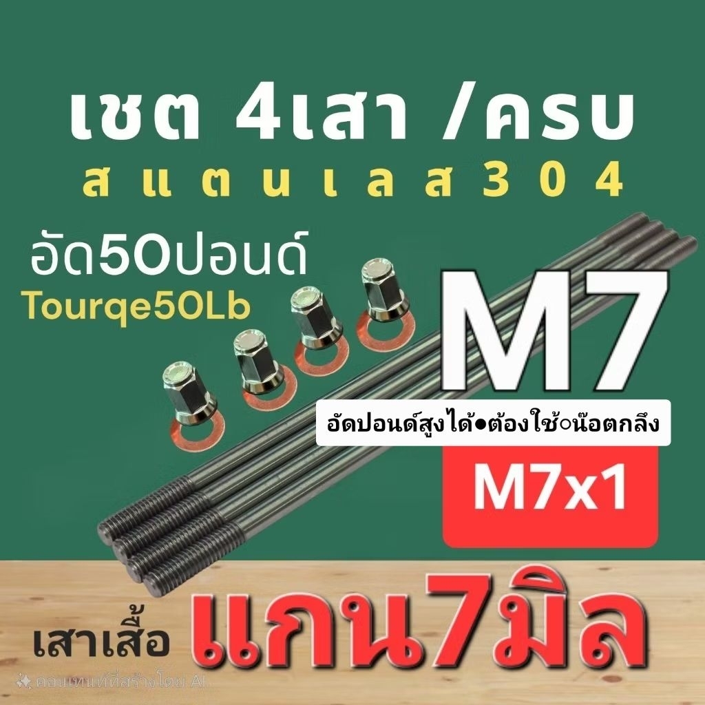 ■ราคาต่อเชต4ชิ้น:เสาเสื้อ-เลส-Honda■W110i■W125 MIO SONIC CBR DREAMเกลียวM7แกน7มิล:แกน7มิล:-เลส--อัดปอนด์50:เกรดพรีเมี่ยม