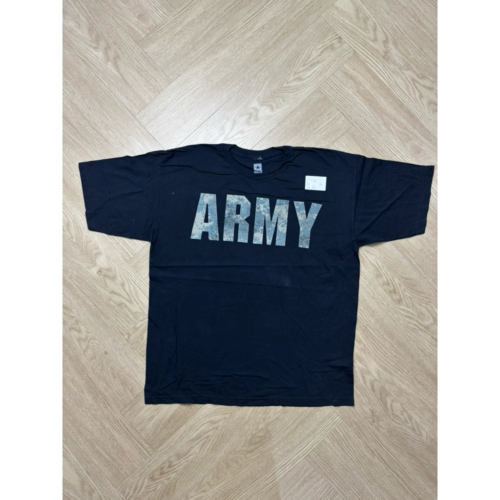 (ไซส์ XL) อก24  ยาว29   เสื้อยืดทหารอเมริกาแท้ US Army Navy Air Force USMC ลายพราง สกรีนแนว ทหาร #Z4