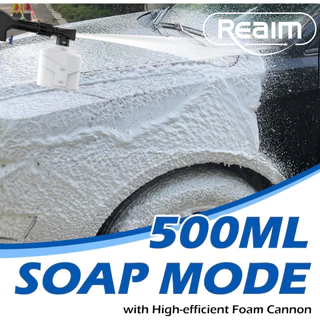 REAIM เครื่องฉีดน้ำแรงดันสูง 350 บาร์ 5800 วัตต์ รุ่นท๊อป มอเตอร์ทรงพลัง ดูดน้ำได้ด้วยตัวเอง