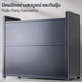 BMZAR ที่คว่ำจาน 2ชั้น ชั้นวางจาน ตู้เก็บจานชาม ตู้เก็บเครื่องใช้ในครัว ความจุขนาดใหญ่ ชั้นวางของครัวพร้อมถาดรองน้ำ