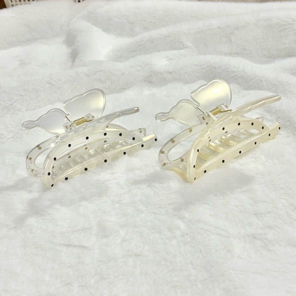 ⚪️⚫️กิ๊บงับหนีบผมแฟชั่นลายจุด (Polkadots) แฟชั่นประดับตกแต่งผม สไตล์เกาหลี ราคา ถูกที่สุด ดีลบีเคเค แกลเลอรีภาพที่ 6