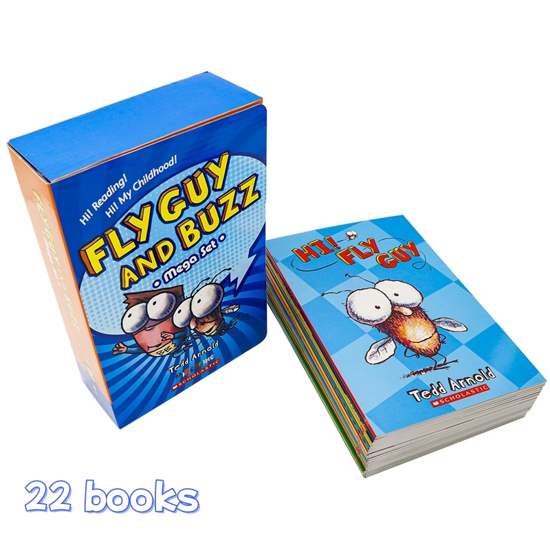 Hi Fly Guy and Buzz 21+1 translated full-color English novel picture book