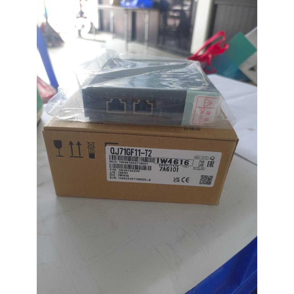 QJ71GF11-T2 (MITSUBISHI) CC-Link IE Field Network Module / โมดูลสื่อสารเครือข่าย สินค้าคงเหลือ/ชิ้น 