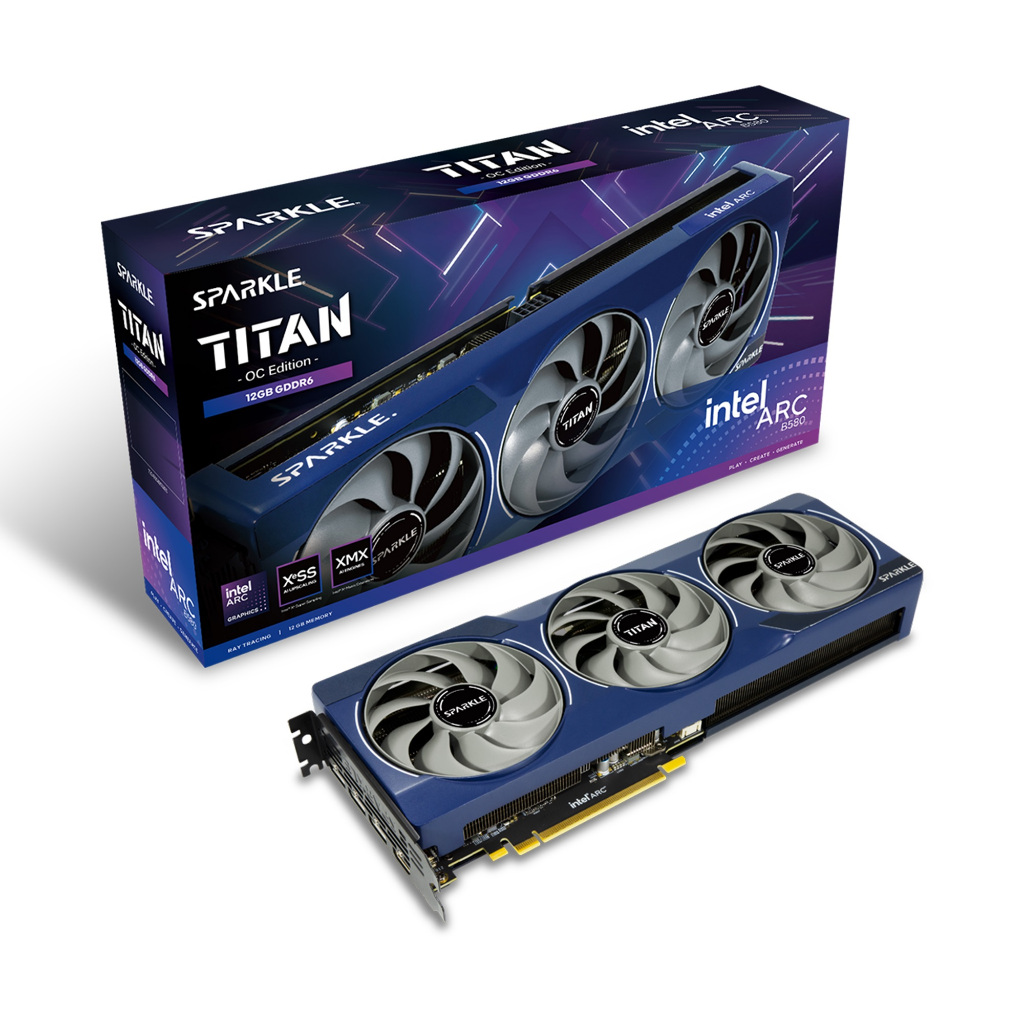 SPARKLE Intel Arc B580 TITAN OC 12GB Graphics Card การ์ดจอ