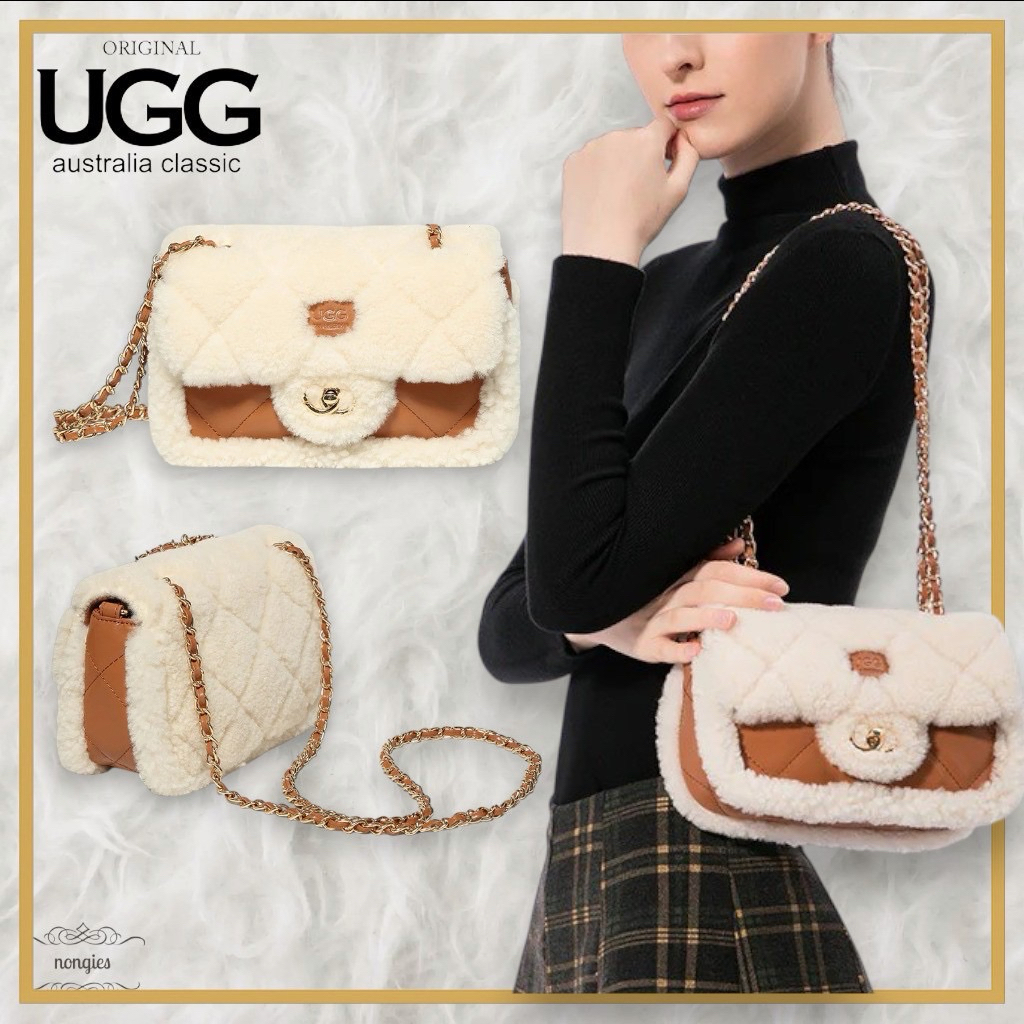 UGG Fluffy Shoulder Bag