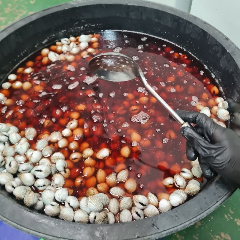 หอยแครงดองน้ำปลากวนเค็มหวาน