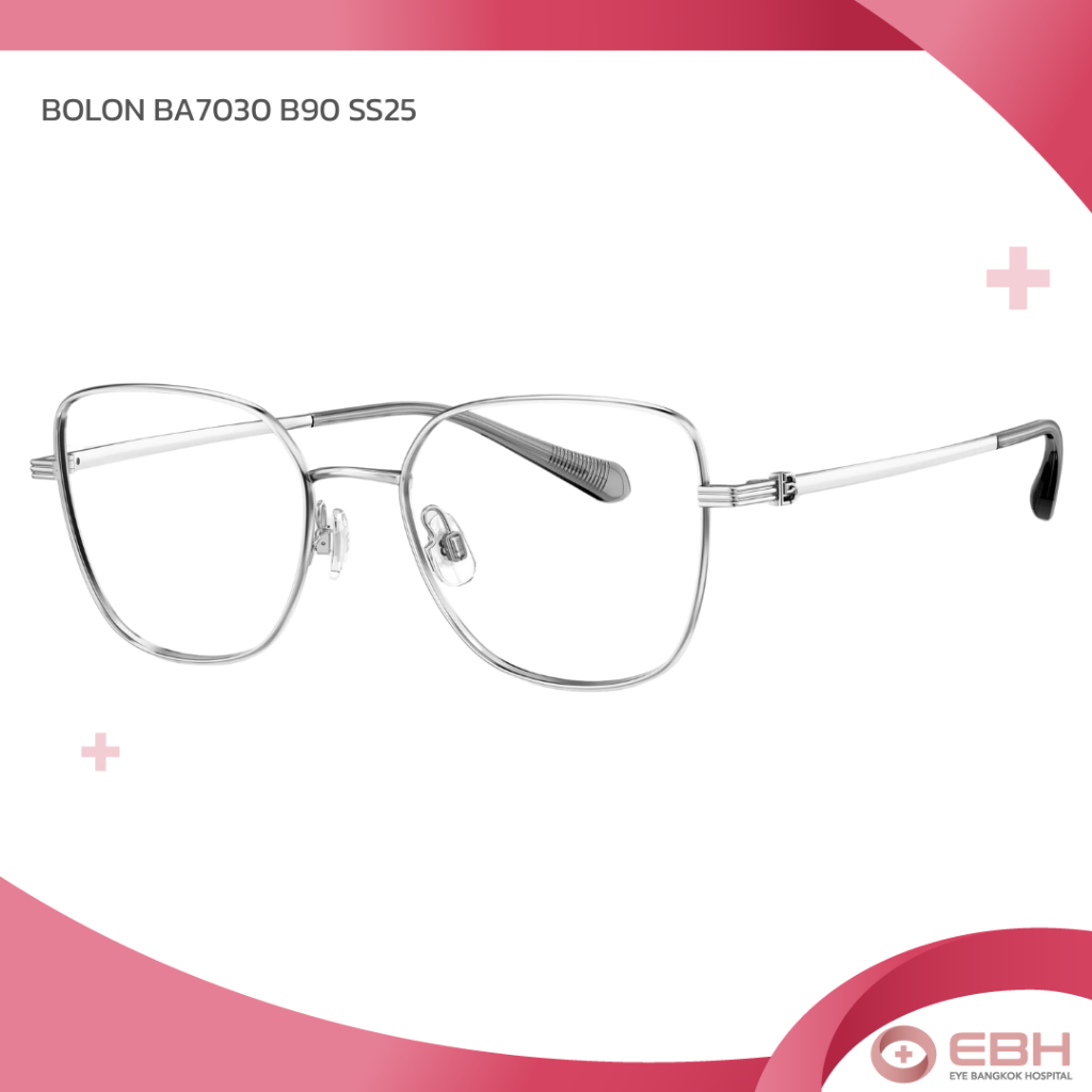 BOLON กรอบแว่น Signature Titanium — Rose Gold BA7022 B30 SS25