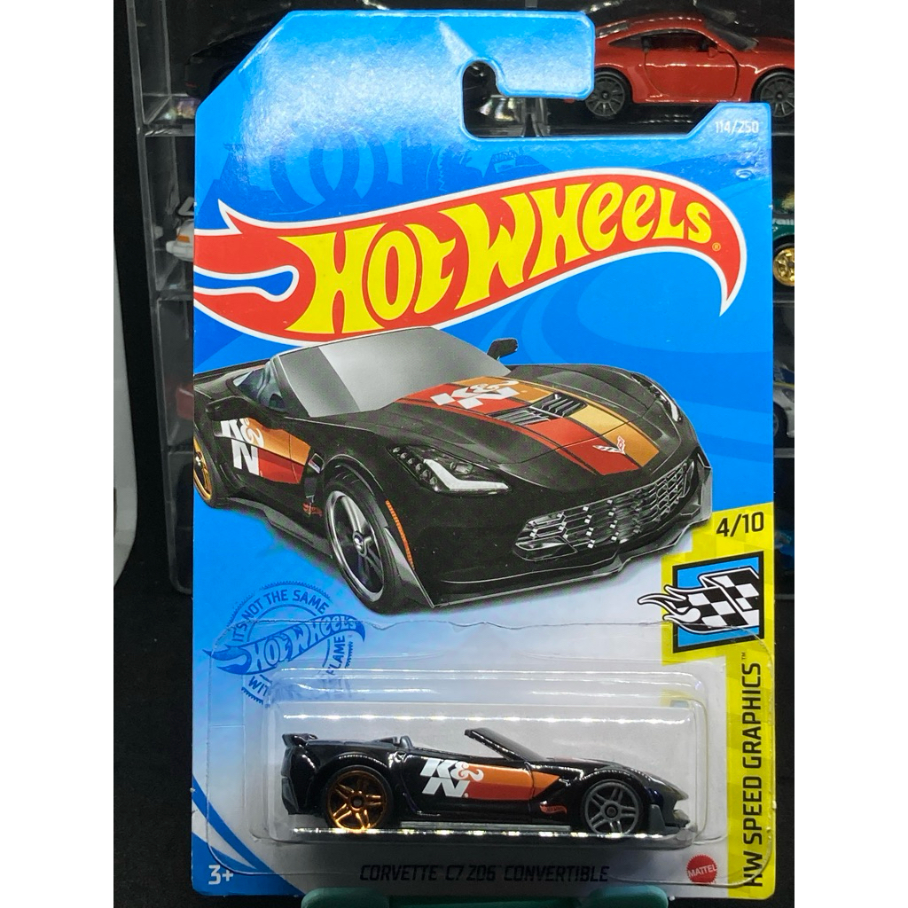 รถเหล็ก HotWheels CORVETTE C7 ZO6 CONVERTIBLE