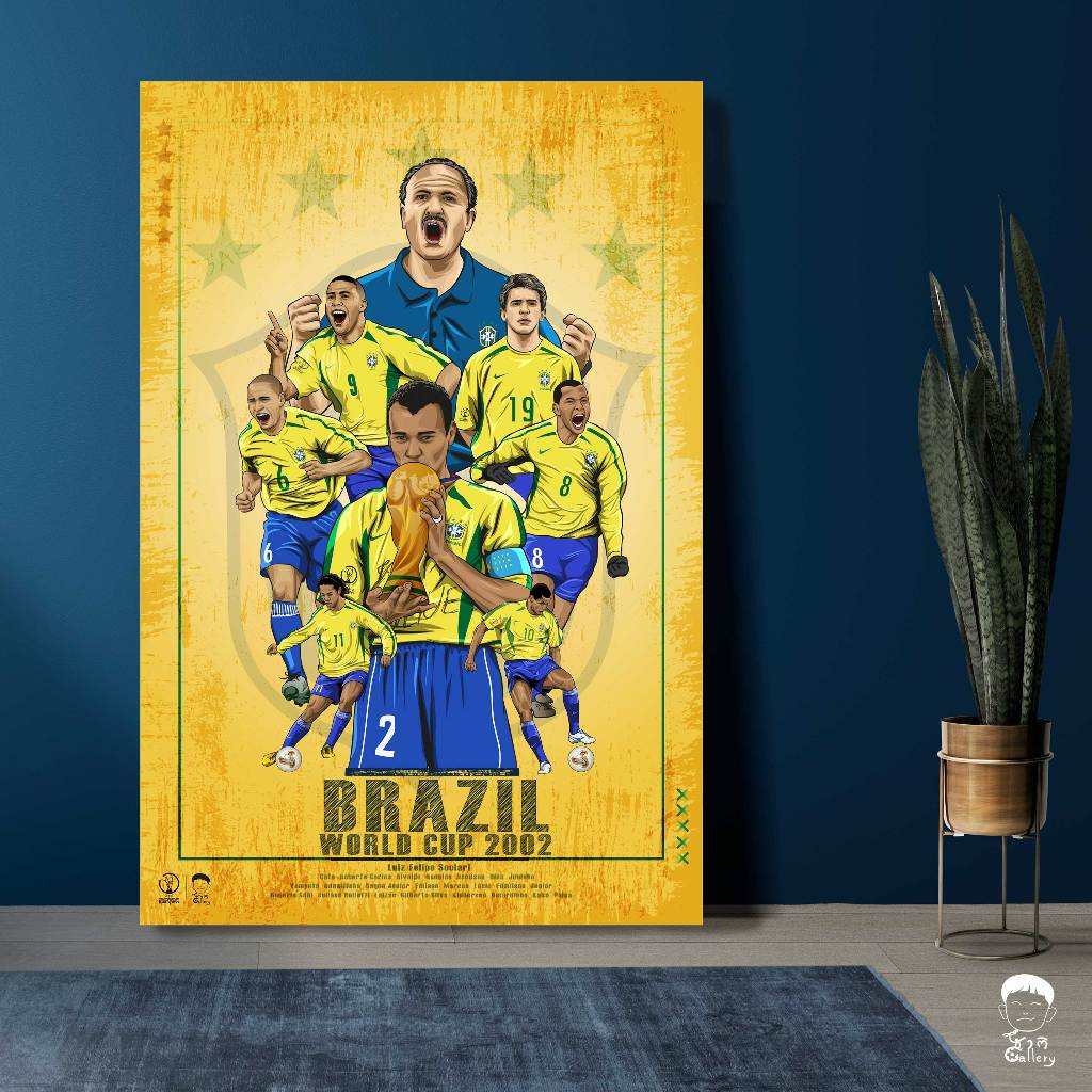 Brazil, World Cup 2002, บราซิล, กรอบรูปบราซิล
