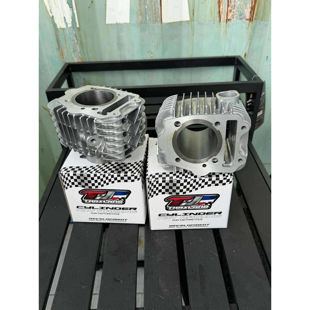 เสื้อหล่อ125ลูก66-67สำหรับใส่รถชัก7ชัก9ก้านRXZหรือก้านยาว105มิลเสื้อยาว88มิล Cylinder Kit Racing for