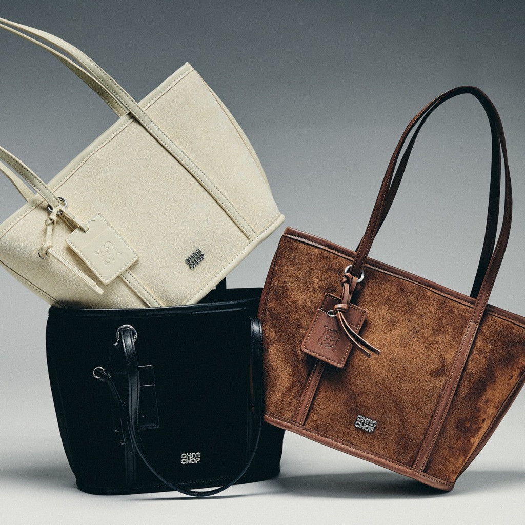 [Ready to ship] chuuchop(C8454) The Classy bag กระเป๋าถือหนังกลับ ทรง Tote bag